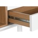Конзола Home ESPRIT Жълт Бял Дървен MDF 120 x 35 x 90 cm