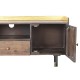 ТВ шкаф DKD Home Decor, Тъмно сив, Метал, Дърво манго, 130 x 45 x 60 cm