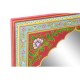 Конзола DKD Home Decor Огледало Многоцветен Акрилен Дърво манго (117 x 40 x 76 cm)