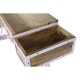 Конзола DKD Home Decor Колело 180 x 41 x 94 cm Светло розово Желязо Дърво манго