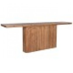 Конзола Home ESPRIT Жълт Дървен Дървен MDF 240 x 40 x 82 cm - Home esprit