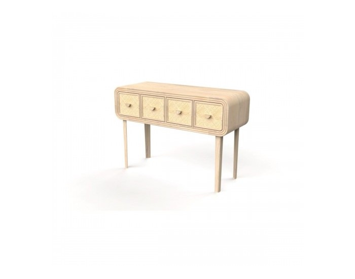 Конзола Home ESPRIT Pатан Дърво манго 117 x 42 x 80 cm