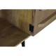 ТВ шкаф DKD Home Decor Кафяв Метал Дърво манго