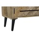 ТВ шкаф DKD Home Decor Кафяв Метал Дърво манго