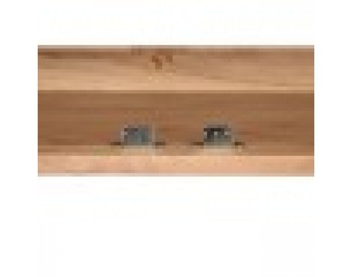 ТВ шкаф Home ESPRIT Кафяв Черен Метал Aкациево дърво 145 x 40 x 52 cm