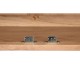 ТВ шкаф Home ESPRIT Кафяв Черен Метал Aкациево дърво 145 x 40 x 52 cm
