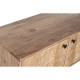 ТВ шкаф Home ESPRIT Кафяв Черен Метал Aкациево дърво 145 x 40 x 52 cm