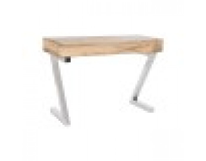 Мебелен комплект Home ESPRIT Кафяв Сребрист Стомана Дърво манго 110 x 40 x 76 cm (3 Части)