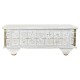Помощна маса DKD Home Decor Метал Дърво манго (115 x 60 x 45 cm)
