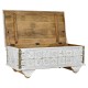 Помощна маса DKD Home Decor Метал Дърво манго (115 x 60 x 45 cm)