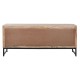 ТВ шкаф Home ESPRIT Кафяв Черен Сребрист Дърво манго Огледало 130 x 40 x 55,5 cm
