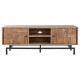 ТВ шкаф Home ESPRIT Кафяв Метал Aкациево дърво 148 x 45 x 55 cm