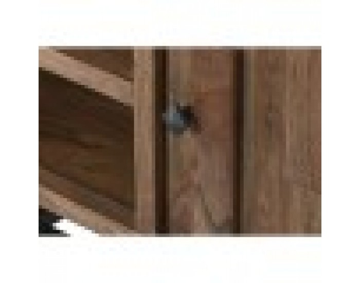 ТВ шкаф Home ESPRIT Кафяв Метал Aкациево дърво 148 x 45 x 55 cm