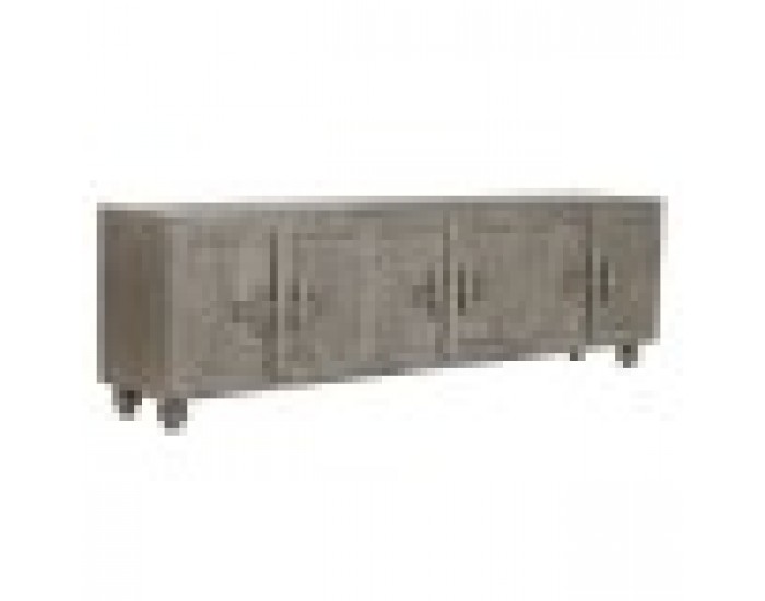 ТВ шкаф Home ESPRIT Светло кафяв 200 x 40 x 61 cm