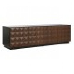 ТВ шкаф Home ESPRIT Кафяв Черен 161,2 X 40 X 45,5 cm - Home esprit