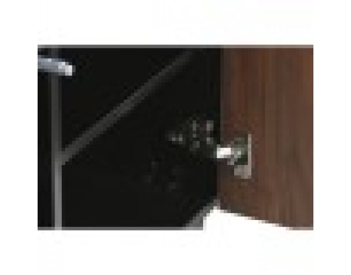 ТВ шкаф Home ESPRIT Кафяв Черен 161,2 X 40 X 45,5 cm