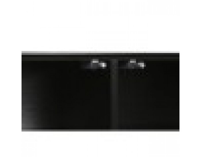 ТВ шкаф Home ESPRIT Кафяв Черен 161,2 X 40 X 45,5 cm