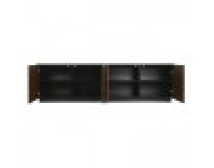 ТВ шкаф Home ESPRIT Кафяв Черен 161,2 X 40 X 45,5 cm
