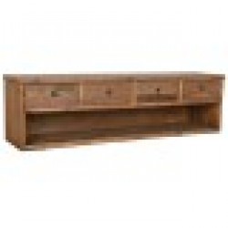 ТВ шкаф Home ESPRIT Кафяв Бор Рециклирано дърво 200 x 45 x 55 cm - Home esprit
