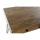 Бюро DKD Home Decor Естествен Черен Метал (115 x 55 x 76 cm)