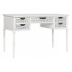 Бюро Home ESPRIT Бял Метал 122 x 50 x 76 cm - Home esprit