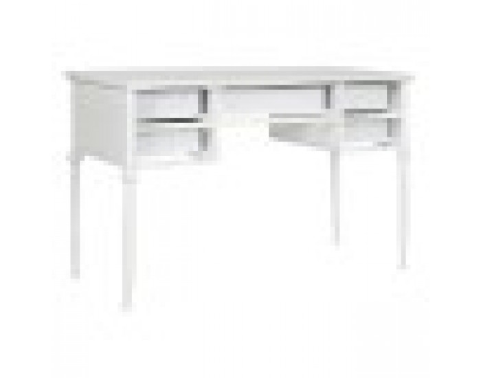 Бюро Home ESPRIT Бял Метал 122 x 50 x 76 cm