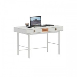 Бюро Home ESPRIT Бял Естествен Полиуретан Дървен MDF 120 x 60 x 75 cm - Home esprit