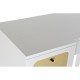 Бюро DKD Home Decor Ела Бял Pатан (140 x 50 x 76 cm)
