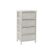 Скрин DKD Home Decor Бял Бамбук Дърво от пауловния 42 x 32 x 81 cm
