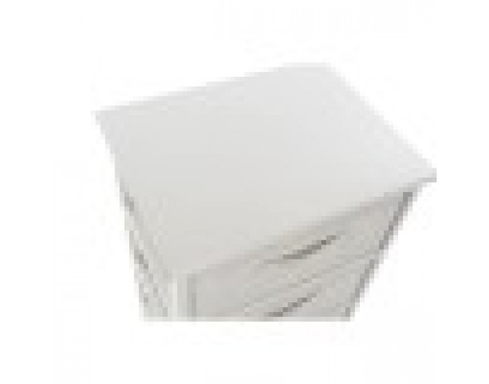 Скрин DKD Home Decor Бял Бамбук Дърво от пауловния 42 x 32 x 81 cm