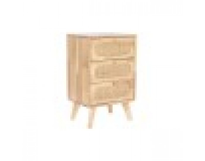 Скрин DKD Home Decor Естествен Метал каучук 40 x 30 x 63 cm