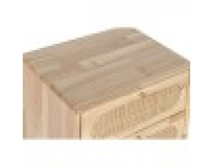 Скрин DKD Home Decor Естествен Метал каучук 40 x 30 x 63 cm