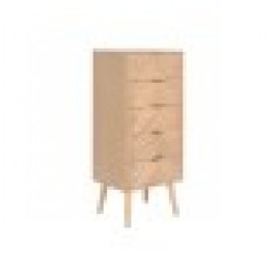 Скрин Home ESPRIT Естествен Дърво от пауловния Дървен MDF 42 x 34 x 101 cm - Home esprit