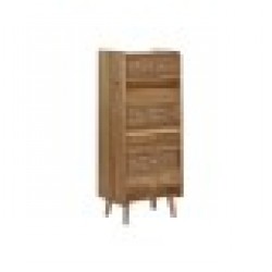 Скрин Home ESPRIT Кафяв Aкациево дърво Дървен MDF 40 x 30 x 104,5 cm - Home esprit