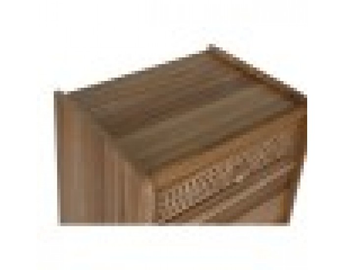 Скрин Home ESPRIT Кафяв Aкациево дърво Дървен MDF 40 x 30 x 104,5 cm