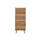 Скрин Home ESPRIT Кафяв Aкациево дърво Дървен MDF 40 x 30 x 104,5 cm