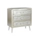 Скрин Home ESPRIT Сребрист Метал Дървен MDF Vintage 80 x 39 x 82 cm