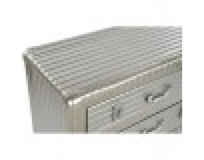 Скрин Home ESPRIT Сребрист Метал Дървен MDF Vintage 80 x 39 x 82 cm