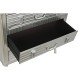Скрин Home ESPRIT Сребрист Метал Дървен MDF Vintage 80 x 39 x 82 cm