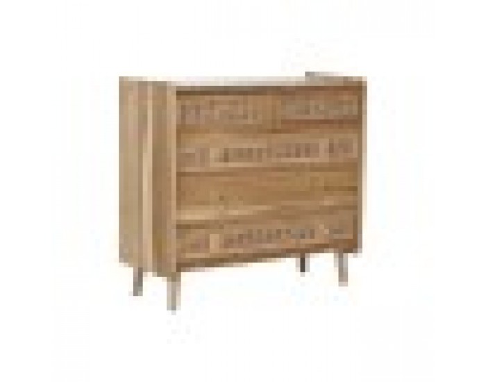 Скрин Home ESPRIT Кафяв Aкациево дърво Дървен MDF 80 x 34 x 75 cm