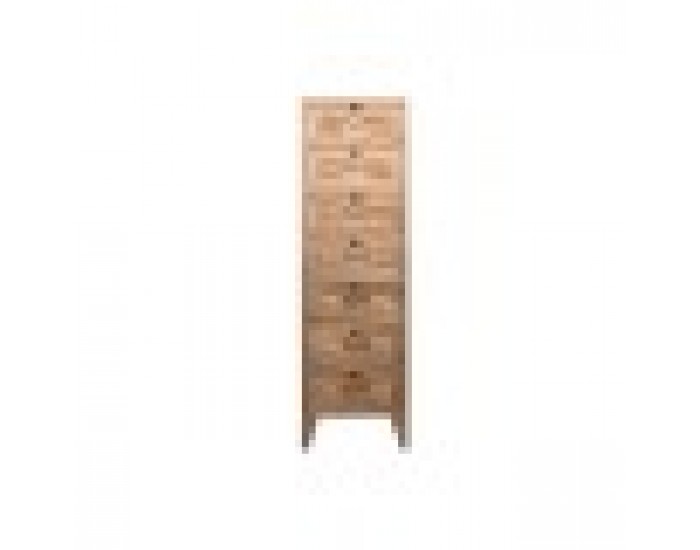 Скрин Home ESPRIT Златен Метал Loft 40 x 34 x 139 cm