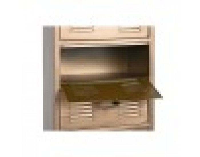 Скрин Home ESPRIT Златен Метал Loft 40 x 34 x 139 cm