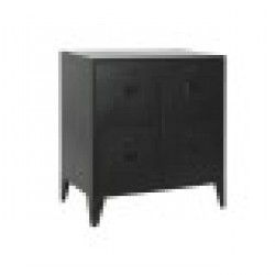 Скрин Home ESPRIT Черен Метал Loft 75 x 45 x 80 cm - Home esprit