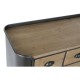 Скрин DKD Home Decor Сив Естествен Метал Ела Loft 97 x 37 x 79 cm