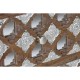 Скрин Home ESPRIT Кафяв Черен Сребрист Дърво манго Огледало Индианец 80 x 38 x 80 cm