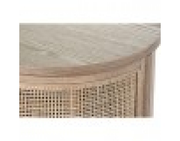 Скрин Home ESPRIT Естествен каучук Модерен 80 x 39 x 80 cm
