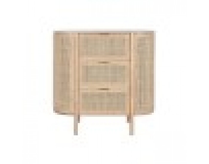 Скрин Home ESPRIT Естествен каучук Модерен 80 x 39 x 80 cm