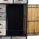 Скрин DKD Home Decor, Дървен, Метал, 80 x 40 x 122 cm