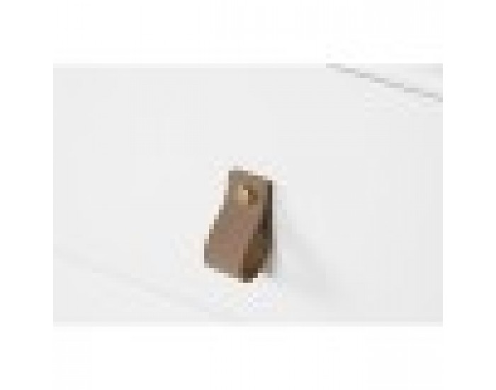 Скрин Home ESPRIT Бял Естествен полипропилен Дървен MDF 120 x 40 x 75 cm