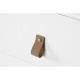 Скрин Home ESPRIT Бял Естествен полипропилен Дървен MDF 120 x 40 x 75 cm